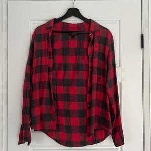 J CREW flannel button down